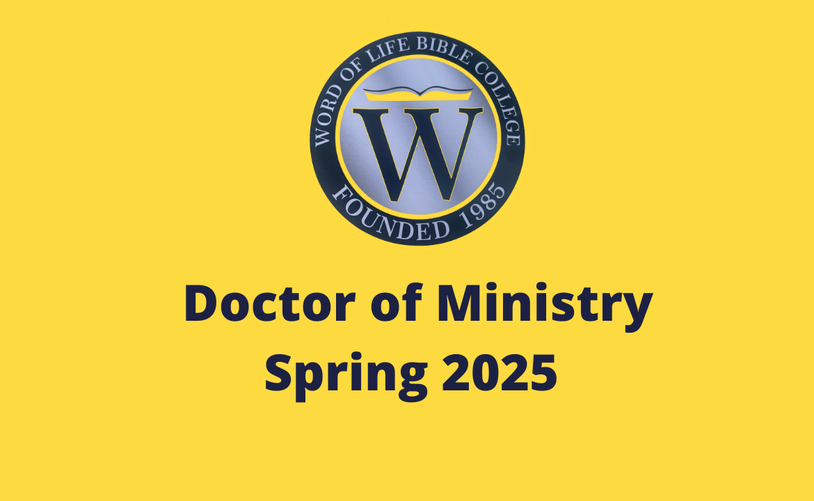 Doc Of Ministry Spring 2025 