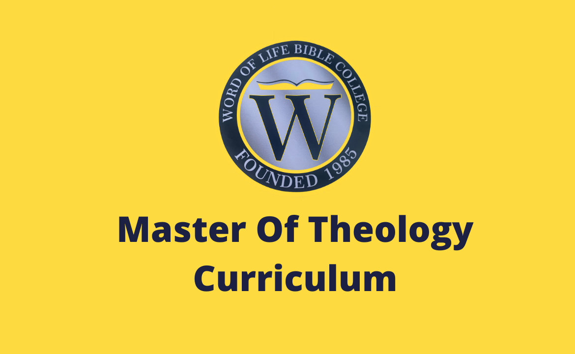 Master Of Theology Curriculum